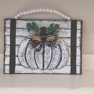 Beautiful pumpkin decor